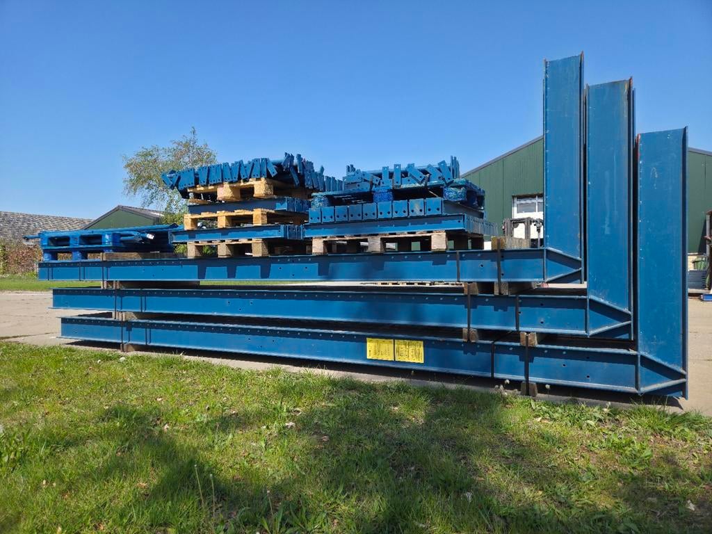 Partij Draagarmstelling enkelzijdig 5.5x1.1/1.2m, Ophalen