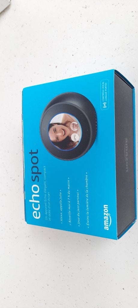 Amazon Echo Spot – Alexa, Autres marques, Moins de 60 watts, Enlèvement ou Envoi, Comme neuf