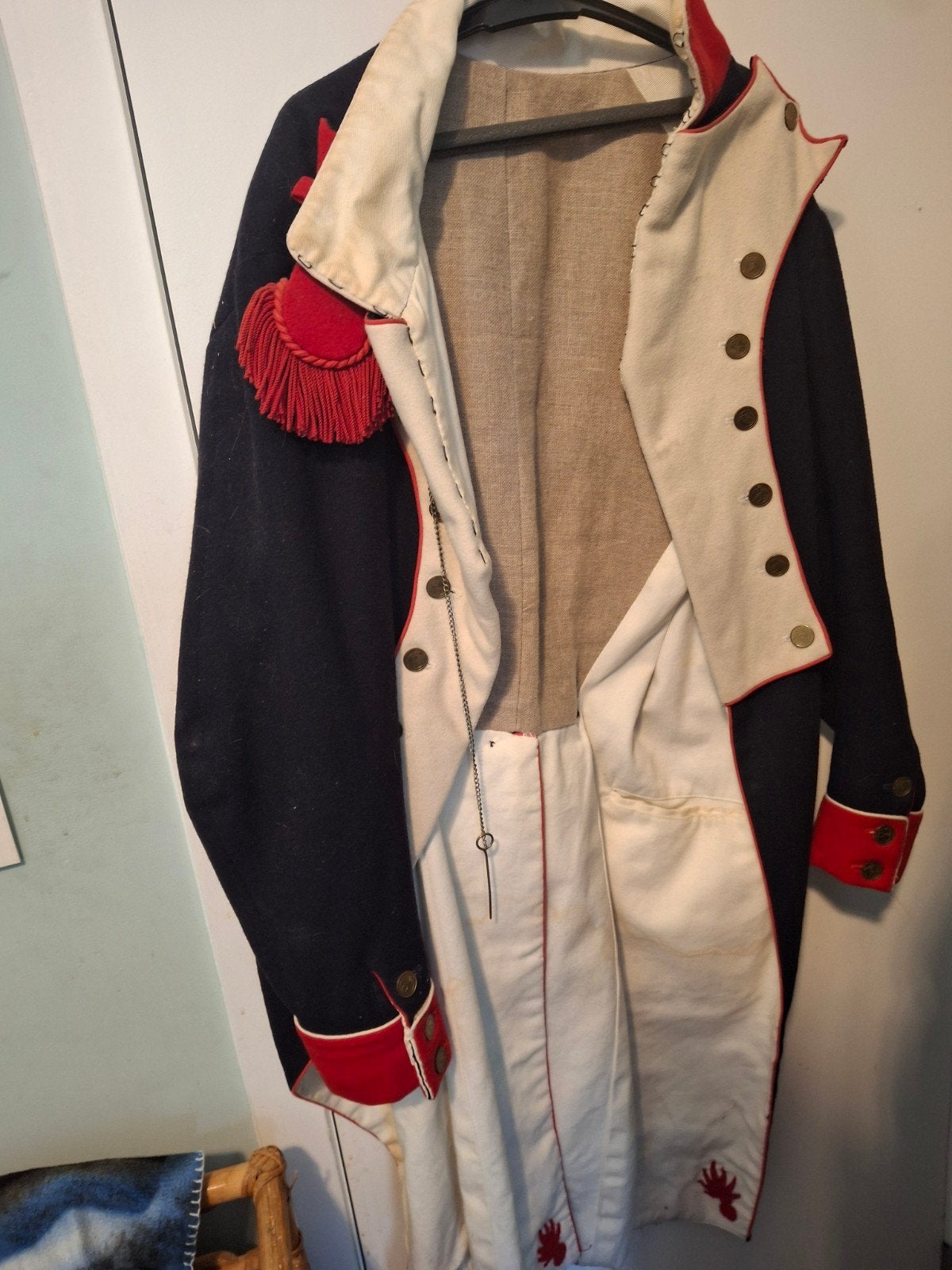 Costume reconstitution soldat révolution  premier empir