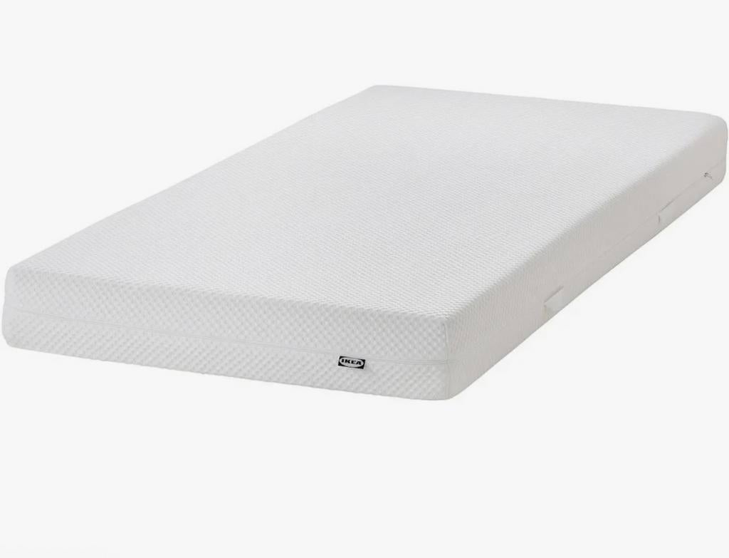 Ikea foam matt 90x200 firm/white, 90 cm, Eenpersoons, Ophalen of Verzenden, Zo goed als nieuw