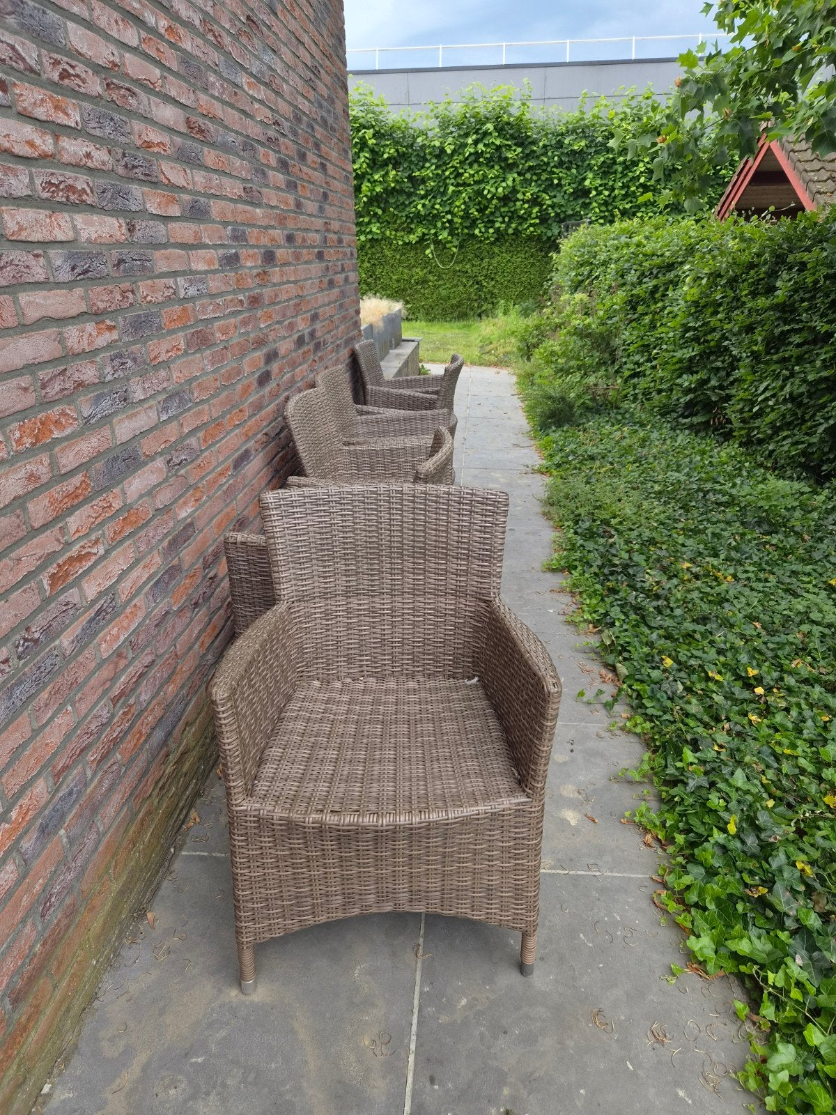 6 mooie tuinstoelen, Tuin en Terras, Tuinstoelen, Ophalen
