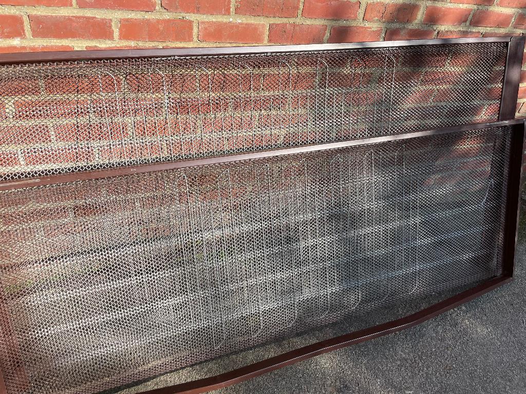 Sommier double metal, 140 cm, Enlèvement, Utilisé, Sommier