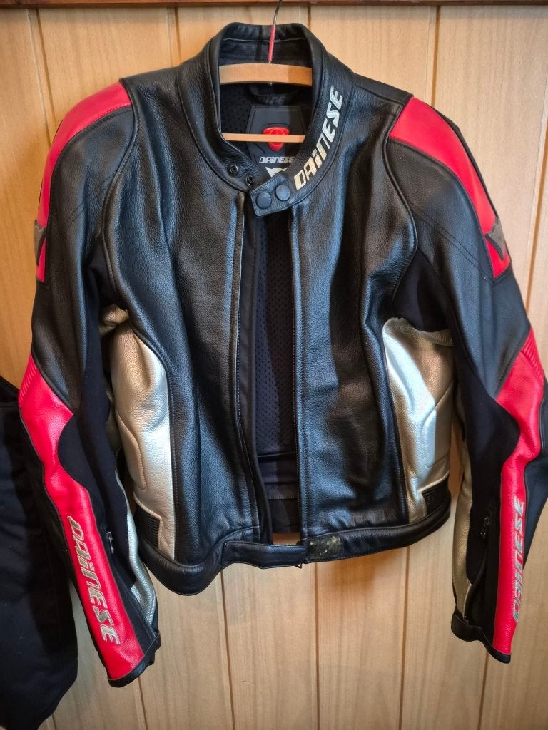 Motorbroek en vest smal lange persoon, Motoren, Ophalen, Dainese, Overige typen, Heren