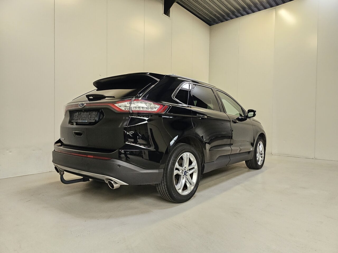 Ford Edge 2.0TDCi Autom. - Leder - GPS - Topstaat!, 4 deurs, 4 cilinders, 149 g/km, Zwart