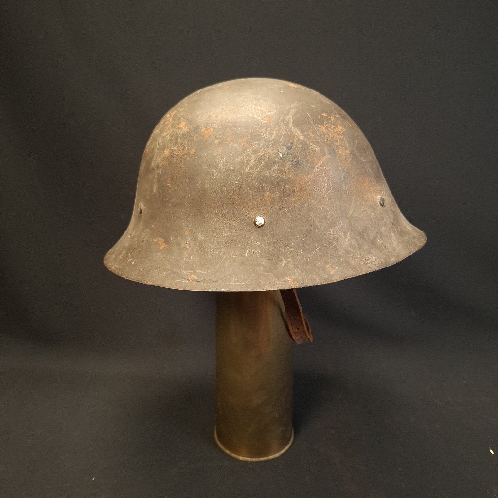 WO2 Zweeds M26 helm, Verzamelen, Ophalen of Verzenden