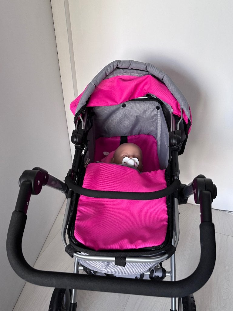 Kinderwagen voor poppen, Kinderen en Baby's, Ophalen, Zo goed als nieuw, Babypop