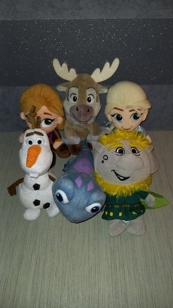 Frozen knuffels, Disney, Ophalen of Verzenden, Zo goed als nieuw, Disney