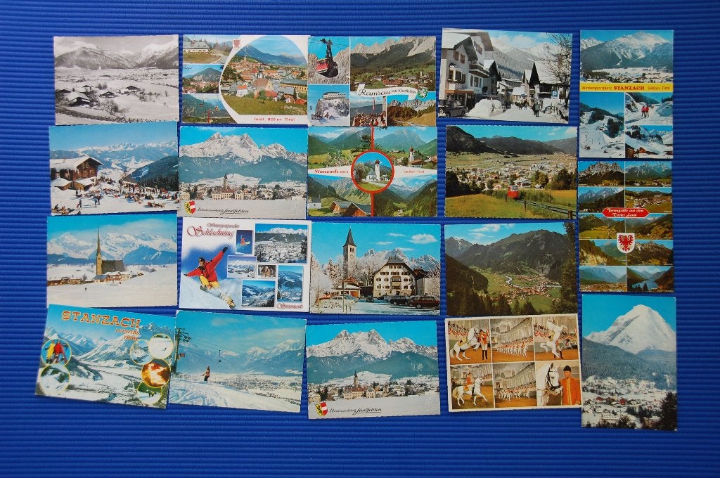 postkaarten OOSTENRIJK ; jaren 70-80, Verzamelen, Postkaarten | Buitenland, Verzenden, 1960 tot 1980, Gelopen, Oostenrijk