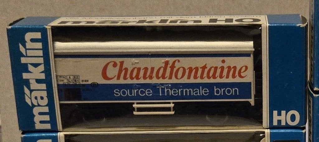 Marklin H0 Wagon pub 4415-85003 "Chaudfontaine" /1000, Enlèvement ou Envoi, Comme neuf, Wagon, Märklin