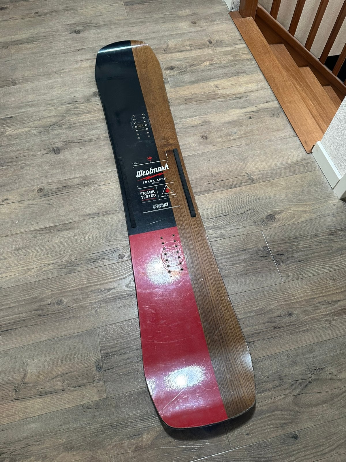 Arbor Westmark Camber Frank April Edition Snowboard 153cm, Ophalen of Verzenden, Gebruikt, Board