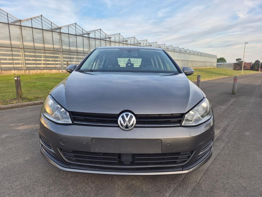 Vw Golf 7 16 Tdi 77kw bj 2015 Euro6 Gekeurd  Vvk, Auto's, Voorwielaandrijving, Stof, 4 cilinders, Bruin