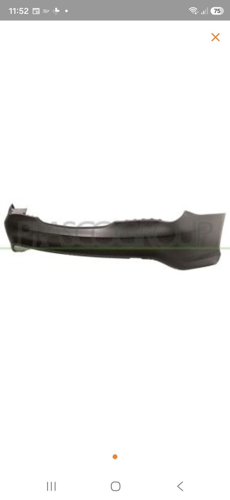 Prasco achterbumper te koop, Autos : Pièces & Accessoires, Carrosserie & Tôlerie, Neuf, Arrière, Pare-chocs, Mercedes-Benz