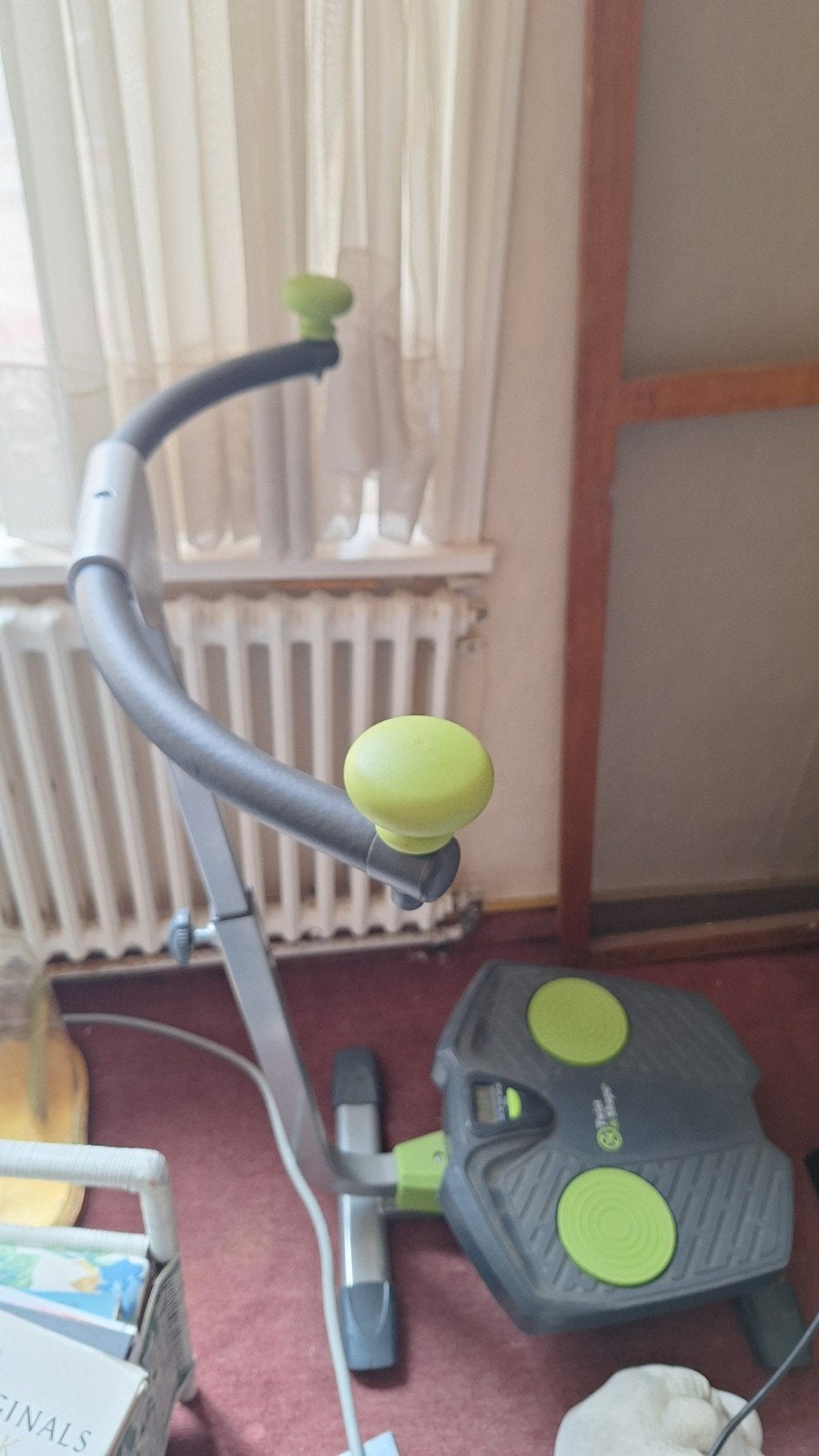 GRATIS twist and shape perfecte staat amper gebruikt, Ophalen, Benen, Aluminium, Zo goed als nieuw