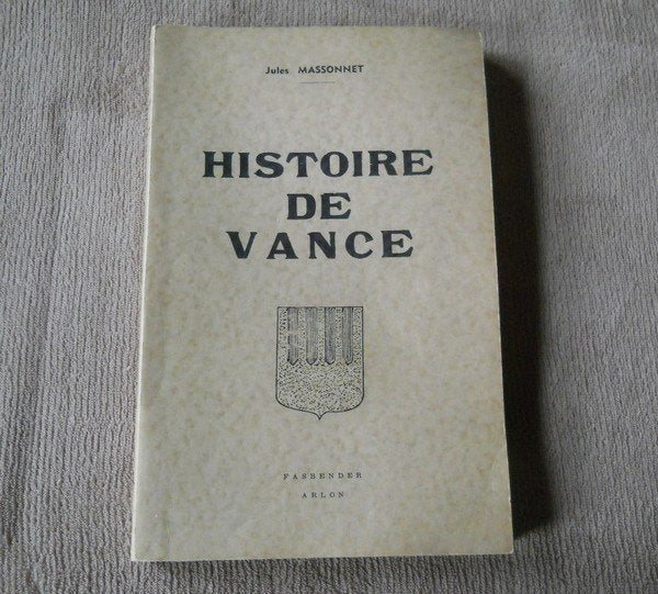 Histoire de Vance (Jules Massonnet) - Etalle, Enlèvement ou Envoi, Utilisé