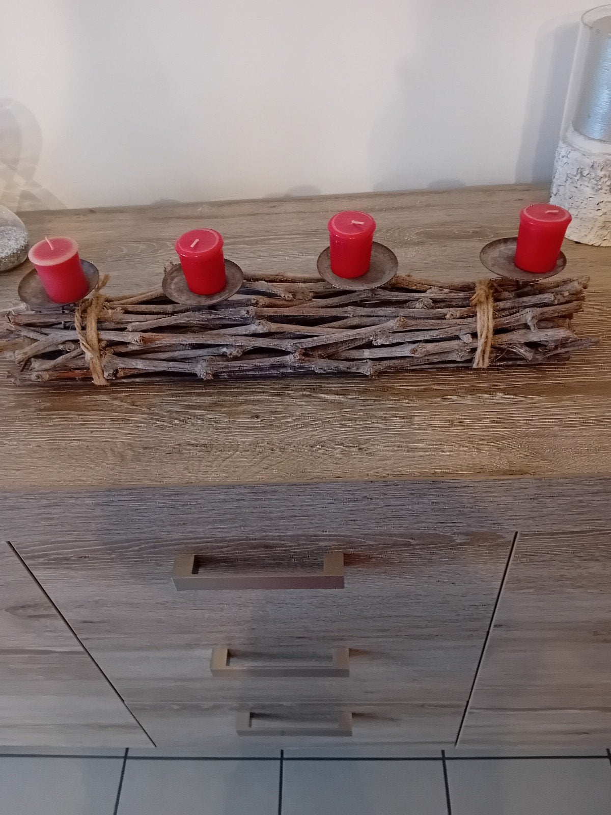 decoration avec bougie, Maison & Meubles, Accessoires pour la Maison | Couronnes, Enlèvement ou Envoi