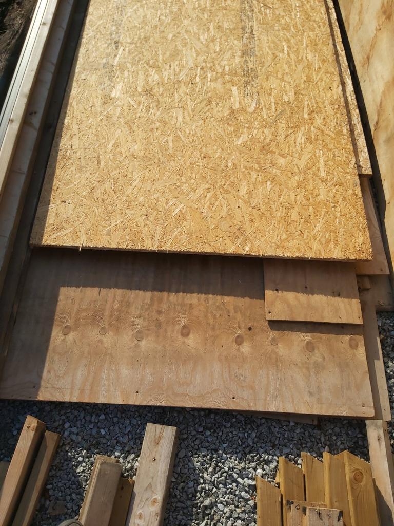 Houten platen, Doe-het-zelf en Bouw, Platen en Panelen, Ophalen