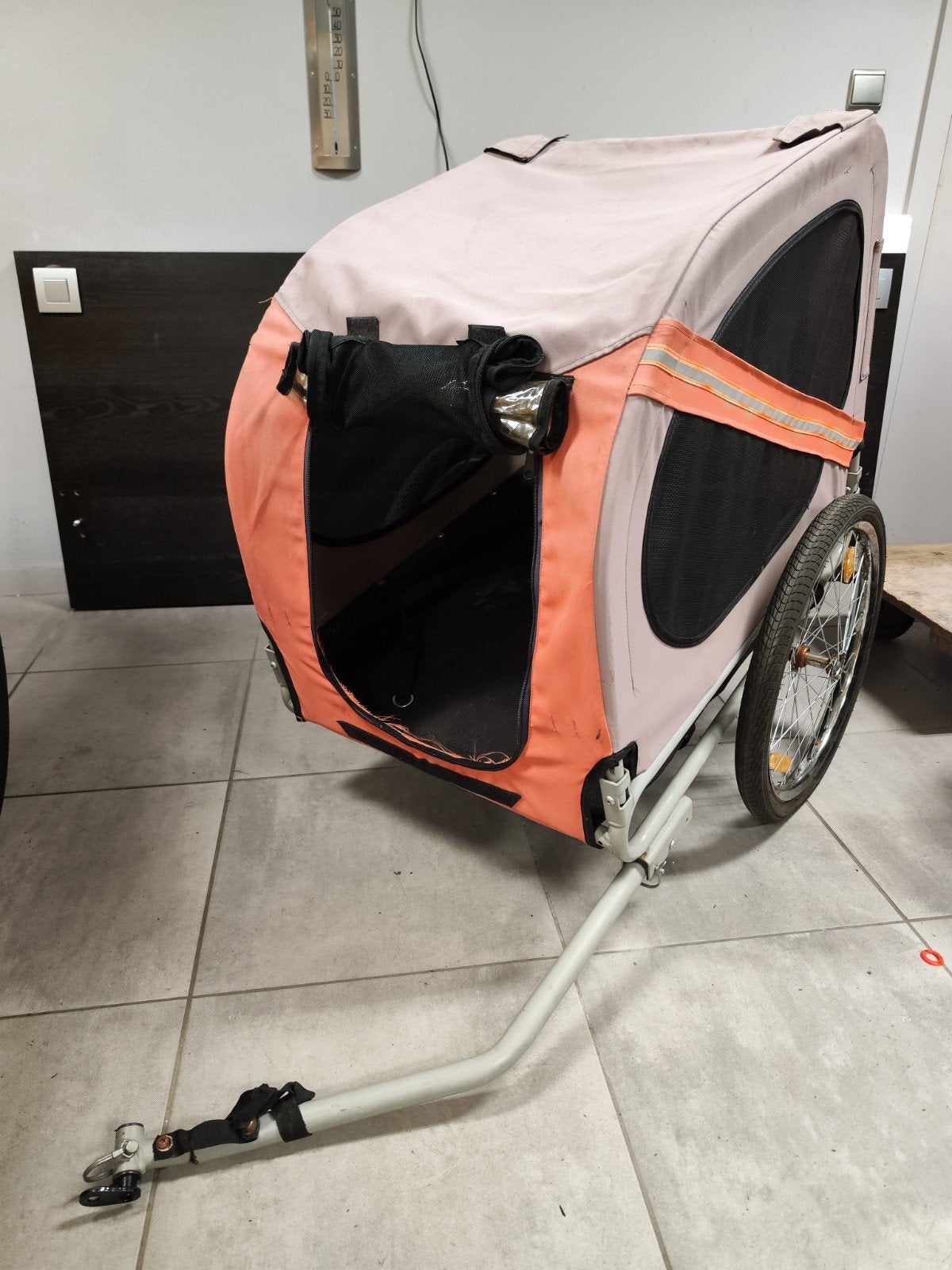 Hondenfietskar XL, Vélos & Vélomoteurs, Accessoires vélo | Remorques, 80 kg ou plus, Remorque pour chien, Enlèvement, Utilisé