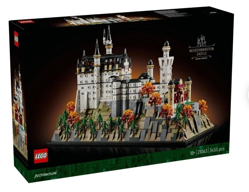 Lego chateau de Neuschwansten, Diversen, Ophalen of Verzenden, Nieuw