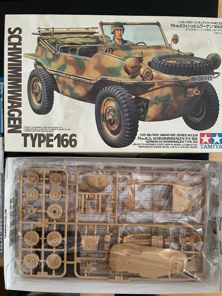 Tamiya Schwimmwagen, Enlèvement ou Envoi, Comme neuf, Tamiya