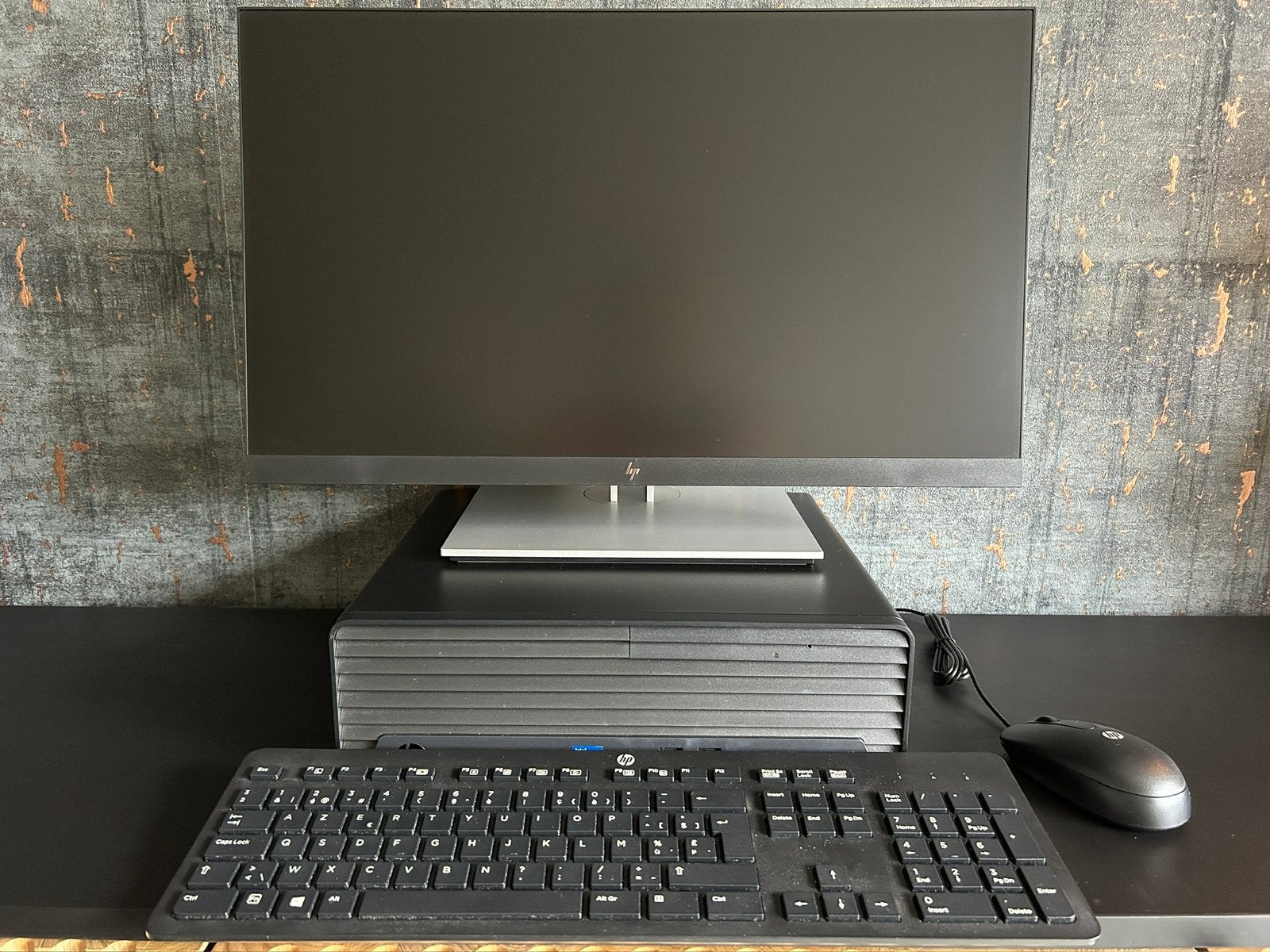 HP Elite Desk 600 G9 SFF + scherm + toetsenbord en muis, Computers en Software, Ophalen, Met monitor, Zo goed als nieuw, HDD