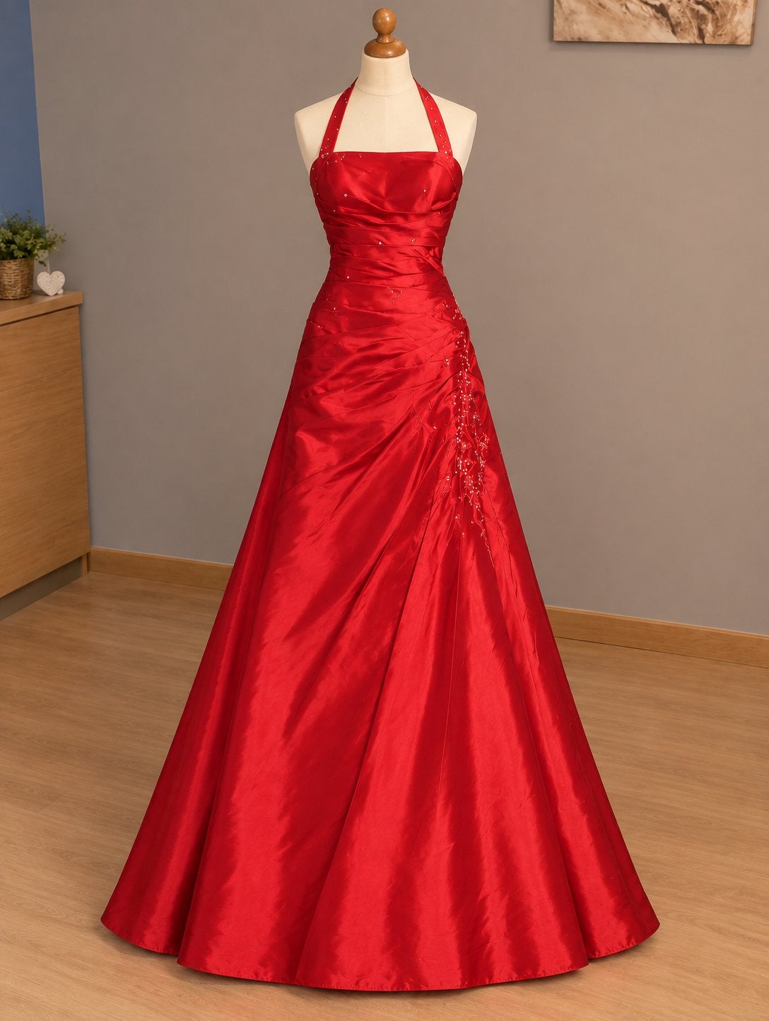 Trouwjurk, Kleding | Dames, Maat 38/40 (M), Cocktailjurk, Ophalen of Verzenden, Gedragen