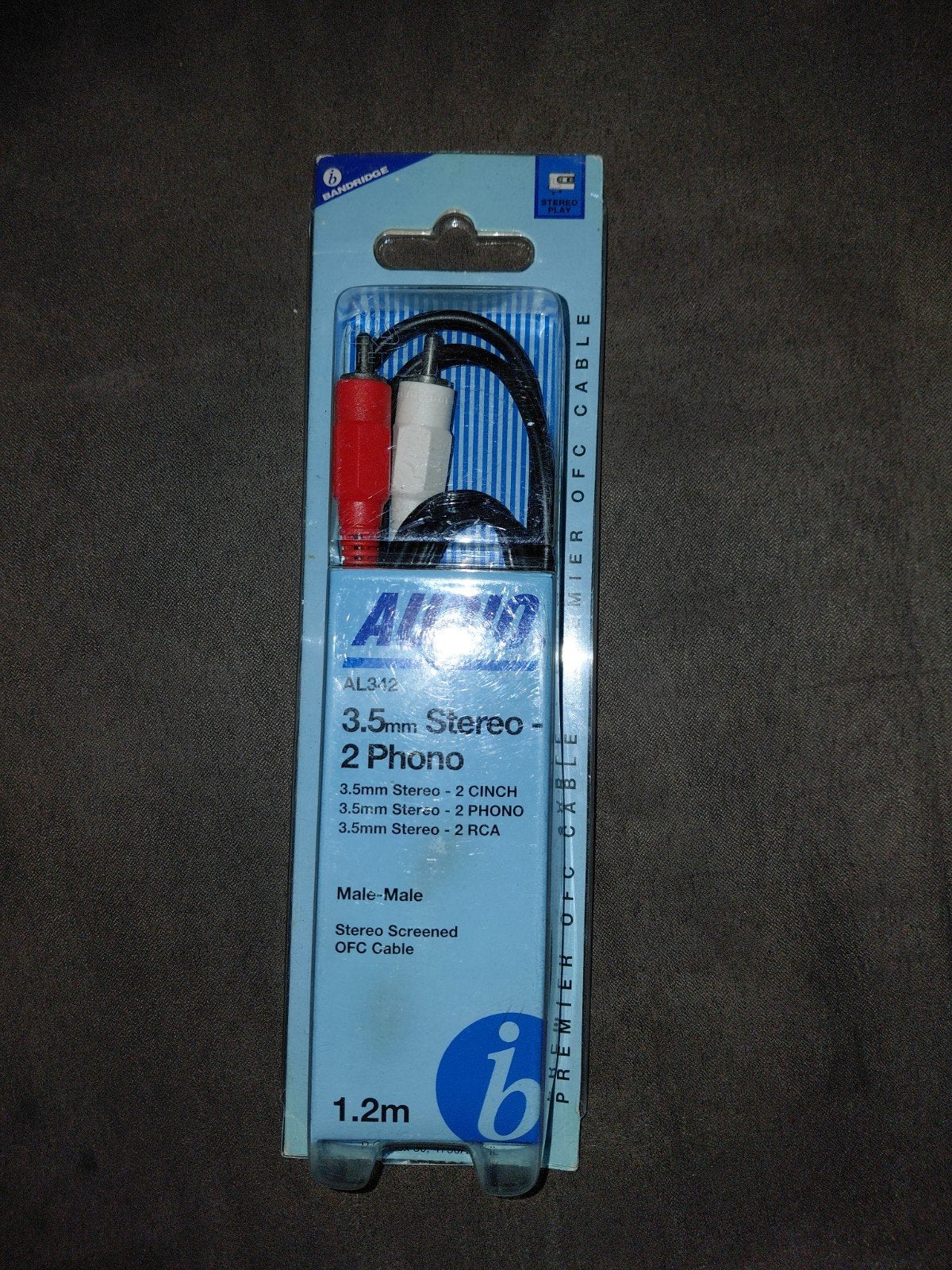 cable audio stéréo, Enlèvement