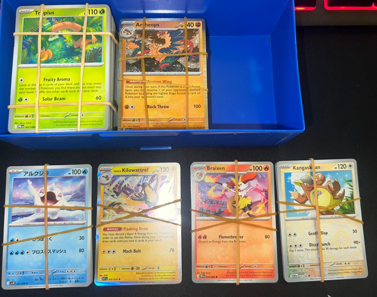Pokemon bulk gewone kaartjes holo’s + reverse holo, Ophalen, Zo goed als nieuw