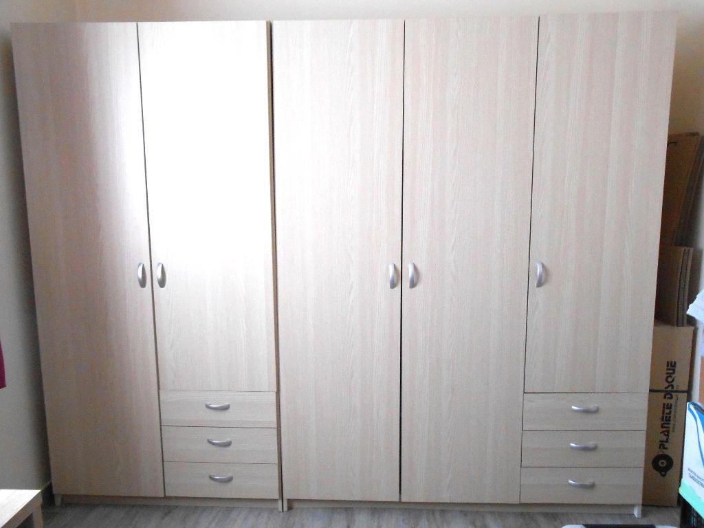 2 grote opbergkasten, perfecte staat, Huis en Inrichting, Kasten | Kleerkasten, Ophalen, Zo goed als nieuw, 150 tot 200 cm, 25 tot 50 cm