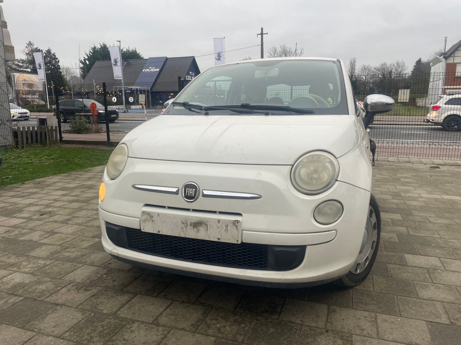 Fiat 500 Navigatie/Carplay/Gekeurd!, Auto's, Fiat, Euro 5, Wit, Overige kleuren, Particulier