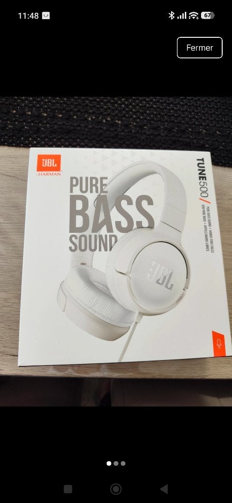 Casque JBL, Neuf, JBL, Blanc, Enlèvement
