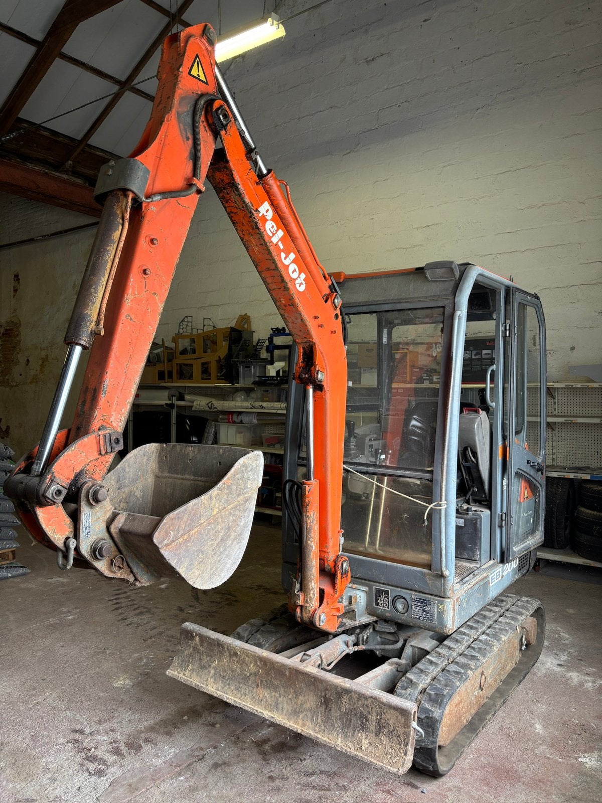 Vente d’une mini pelle Pel-Job, Zakelijke goederen, Machines en Bouw | Kranen en Graafmachines, Ophalen, Graafmachine