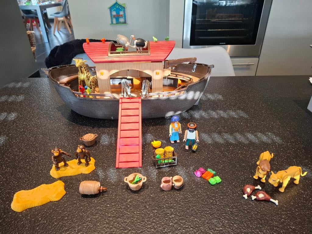 PLAYMOBIL L'Arche de Noé 9373, Enlèvement, Comme neuf, Ensemble complet