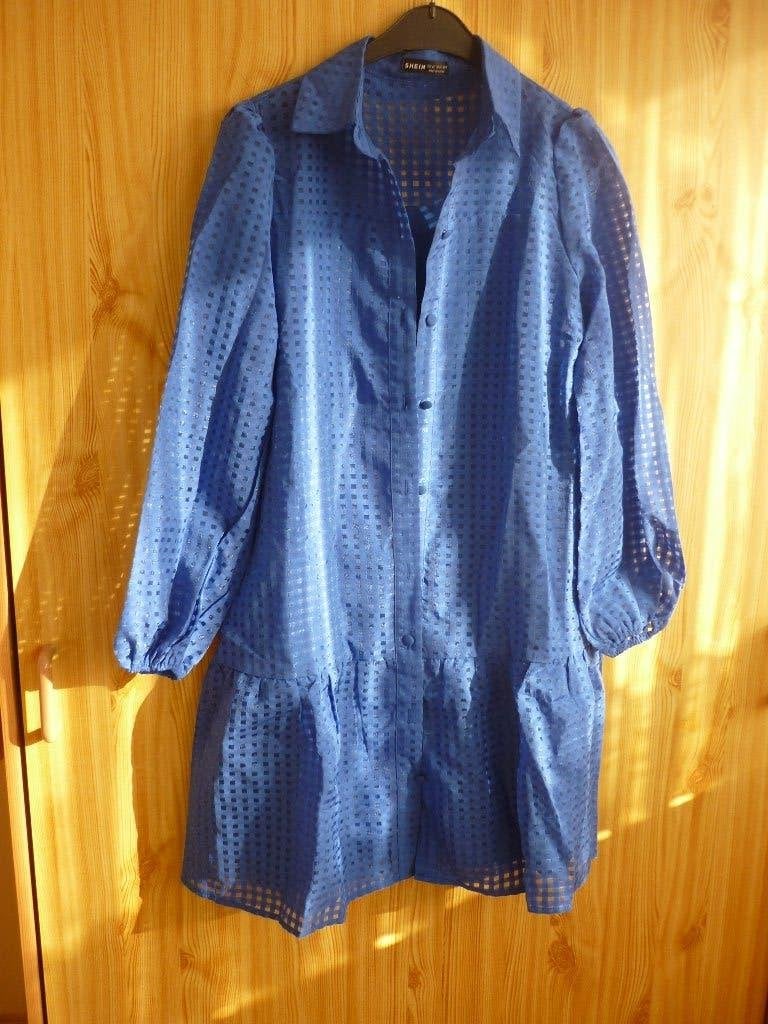 Jurk nieuw 38 dames, Maat 38/40 (M), Blauw, Nieuw, Ophalen of Verzenden