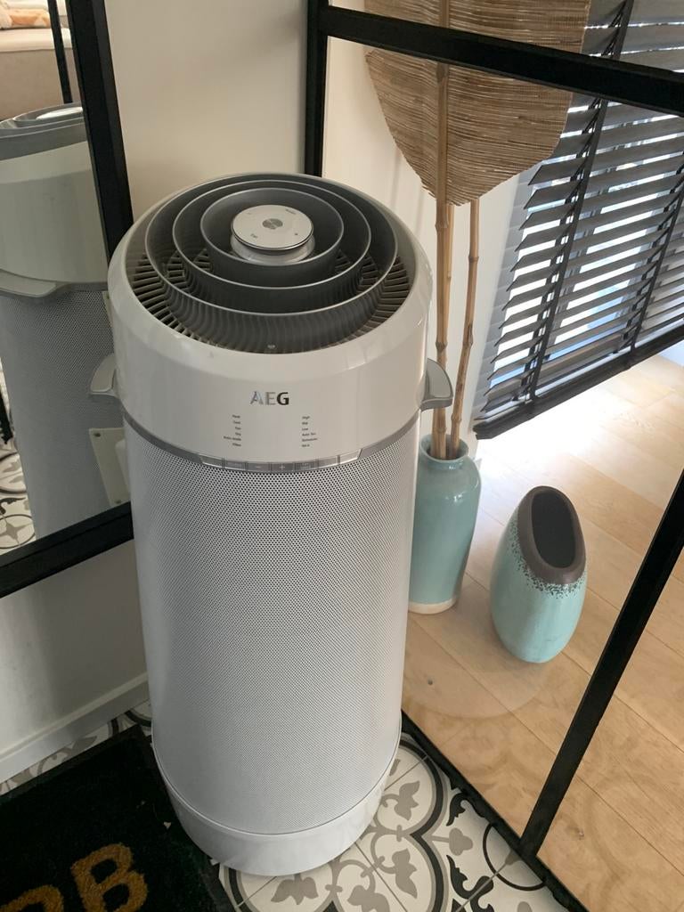 Aeg mobiele airco met afstandsbediening, Elektronische apparatuur, Airco's, Ophalen, Zo goed als nieuw, Mobiele airco, Afstandsbediening