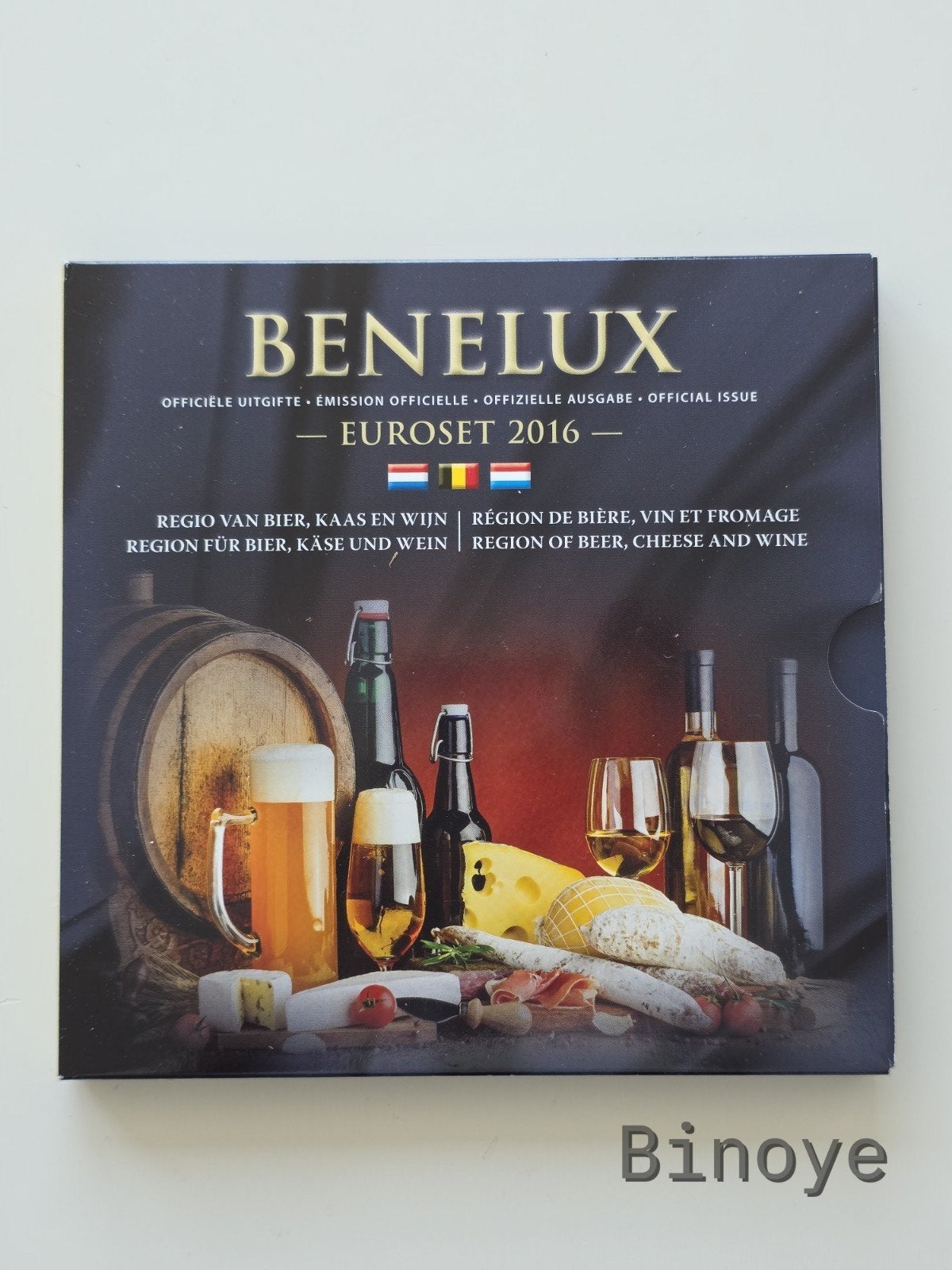 Euro Benelux 2016 – Spécialités gastronomiques – FDC, Timbres & Monnaies, Enlèvement ou Envoi, Belgique, Série