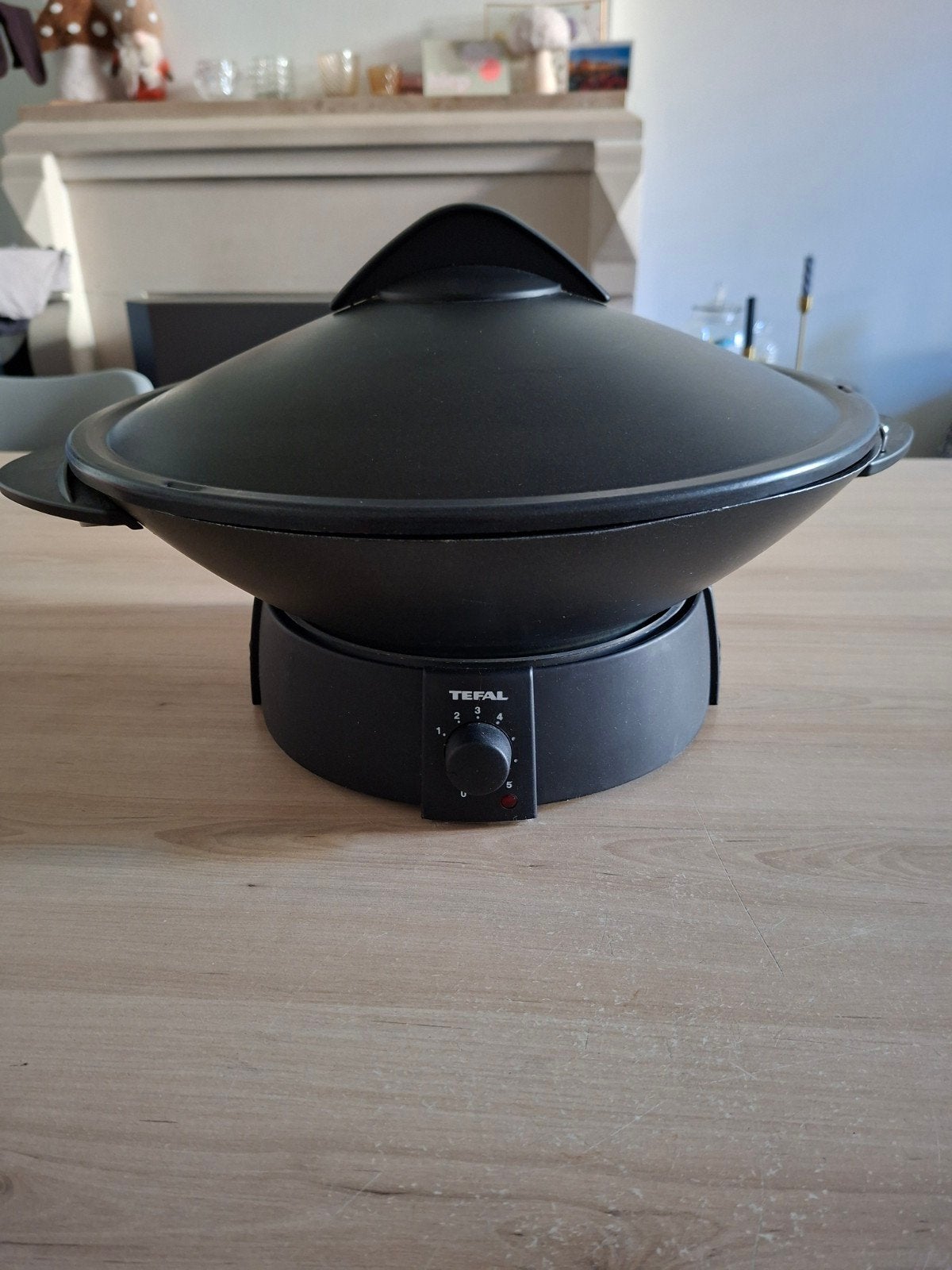 Elektrische wok/fondue, Huis en Inrichting, Ophalen of Verzenden, Zo goed als nieuw