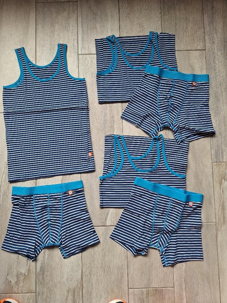 ★ M128/134 - Nieuwe set ondergoed, Enlèvement ou Envoi, Neuf, Garçon, Vêtements de nuit ou Sous-vêtements
