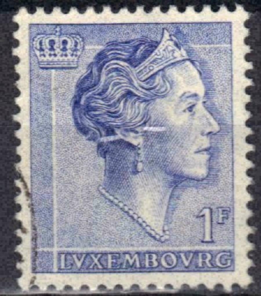 Luxembourg 1960-1964 - Yvert 583 - Grande-Duchesse Char (ST), Envoi, Luxembourg, Affranchi