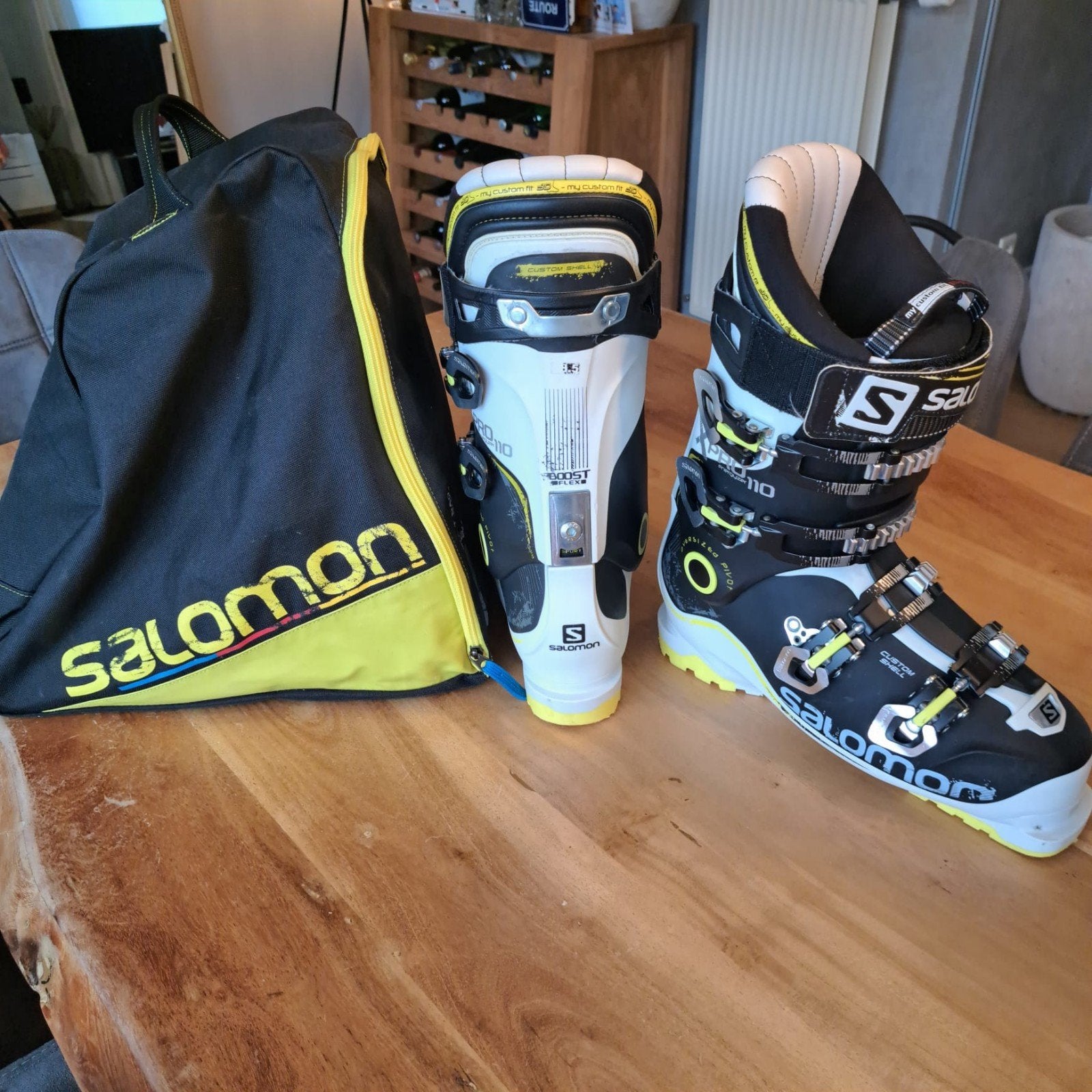 Chaussures ski Salomon X Pro 110 Taille 28 / EU 44-45, Enlèvement ou Envoi, Salomon, Utilisé, Chaussures