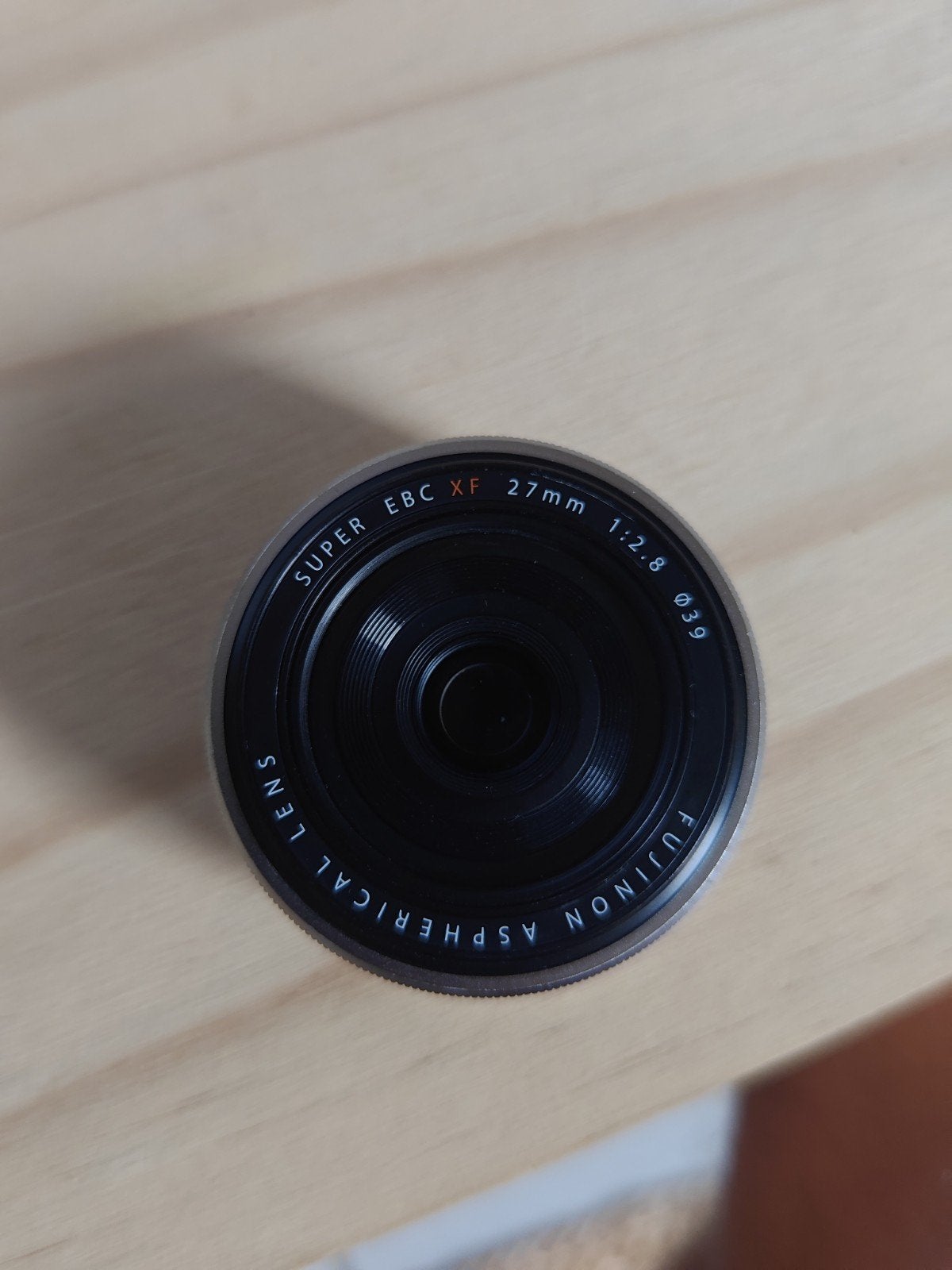 Fuji XF 27mm 2.8 Zilver, Enlèvement ou Envoi, Utilisé
