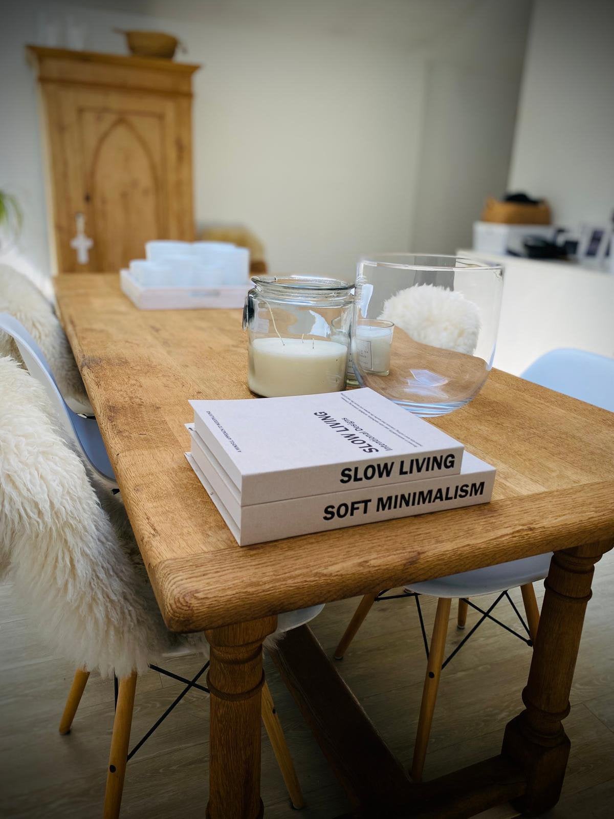 Oude eiken tafel, Ophalen, Gebruikt