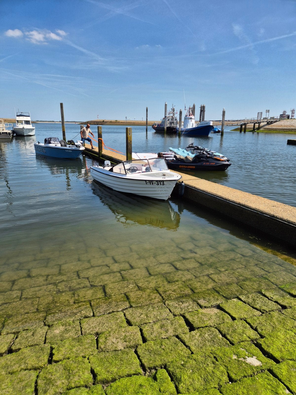 With Vital 15 speedboot/visboot + trailer +20 pk, Watersport en Boten, Ophalen, Overige merken, Gebruikt, 1.80 meter