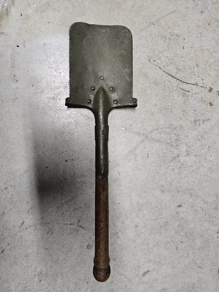 shovel schep militaria veldspade, Ophalen, Landmacht, Mes of Dolk