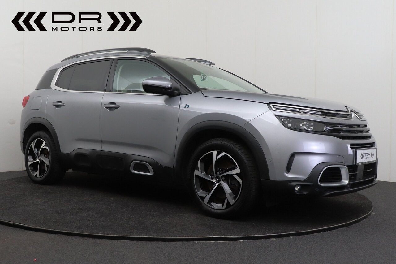 Citroen C5 Aircross HYBRID - LEDER - ADAPTIVE CRUISE - KEYL, Argent ou Gris, Euro 6, 0 kg, Noir