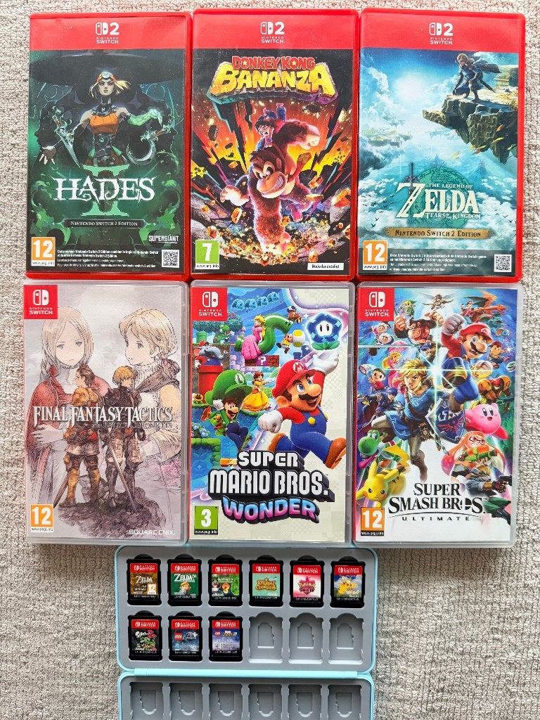 Nintendo Switch / Switch 2 games – Zelda, Pokémon, Mario..., Enlèvement ou Envoi, Virtual Reality, À partir de 3 ans, 3 joueurs ou plus