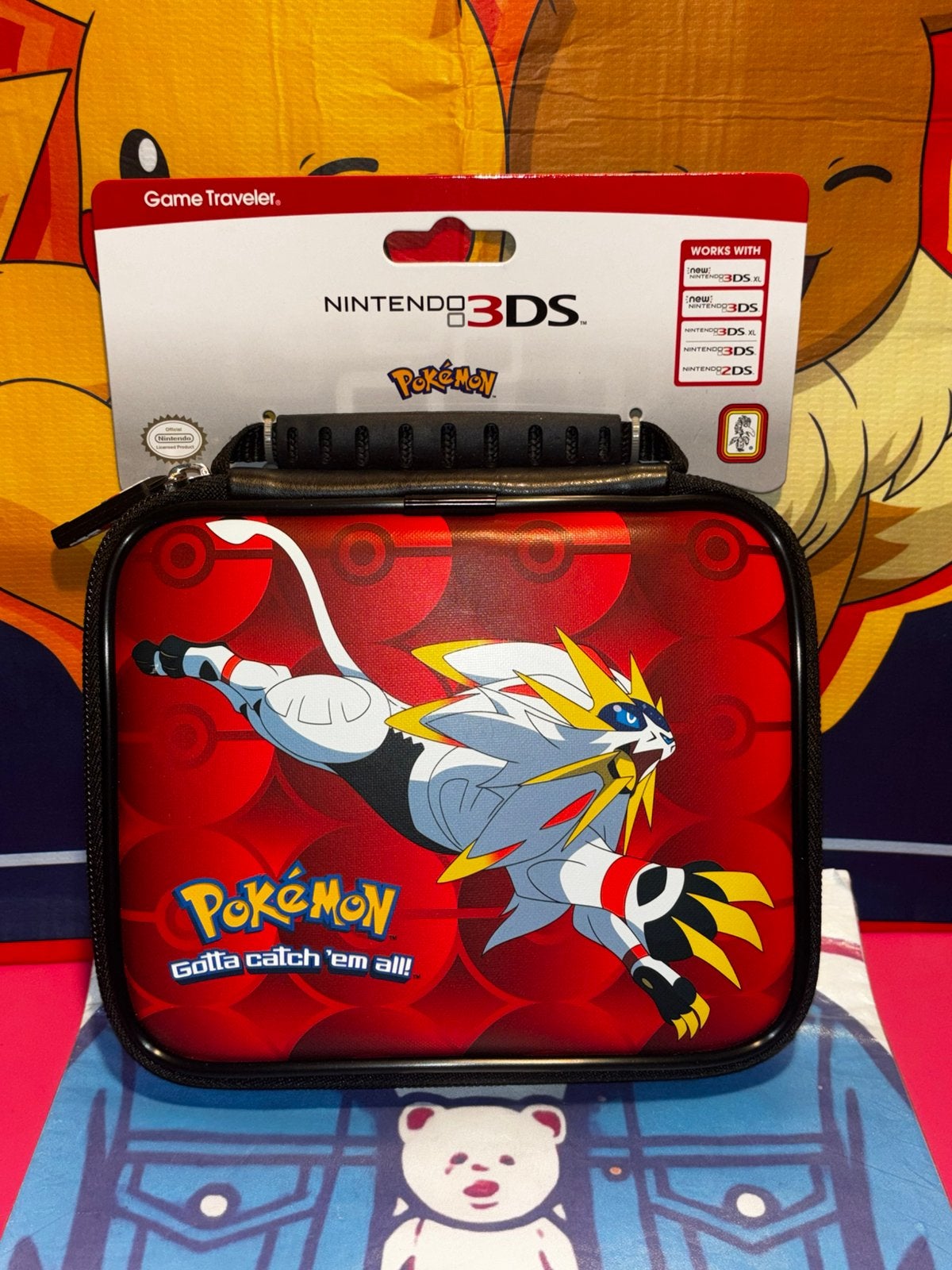 Draagtas voor Nintendo 3DS Pokémon Solgaleo, Ophalen of Verzenden, Nieuw, 3DS