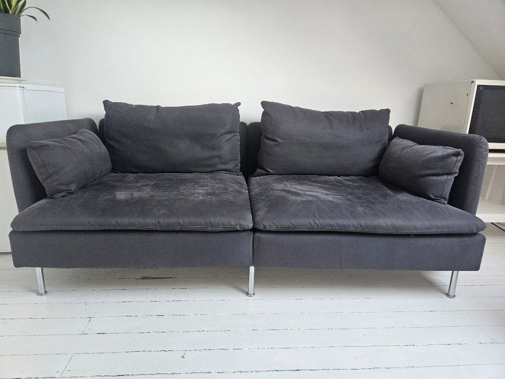 Zetel, Ophalen, Gebruikt, 150 tot 200 cm, Driepersoons