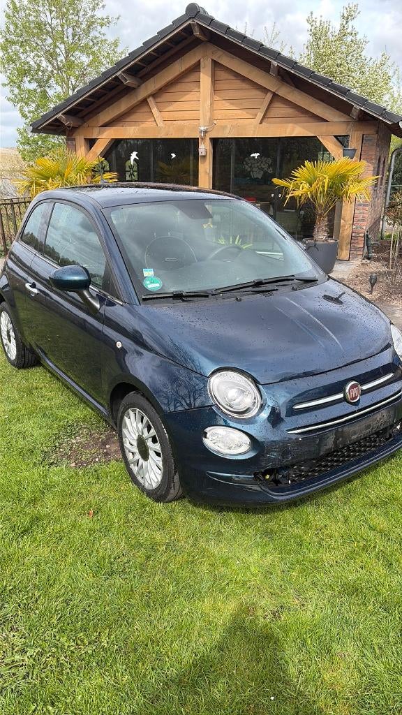 fiat 500 1,2, Boîte manuelle, Enlèvement, Fiat, Bleu