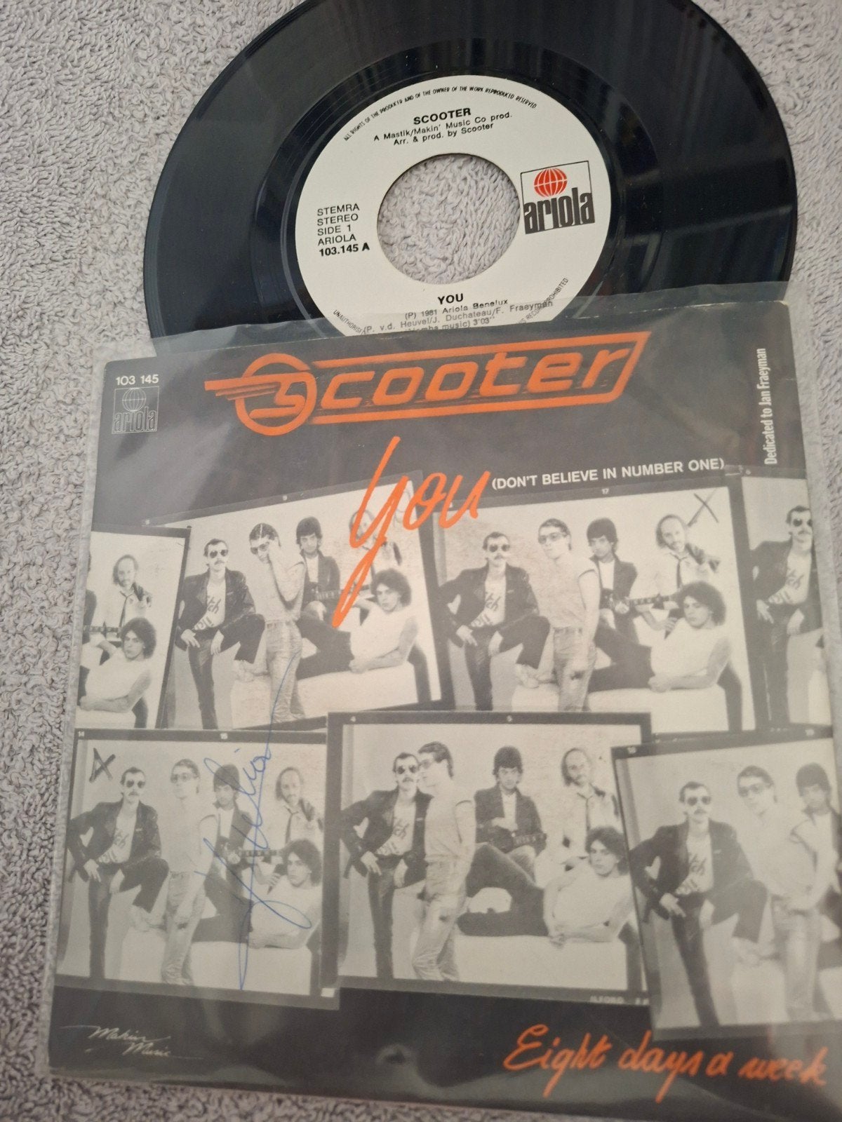 Scooter you belpop, Gebruikt, 7 inch, Ophalen of Verzenden, Pop