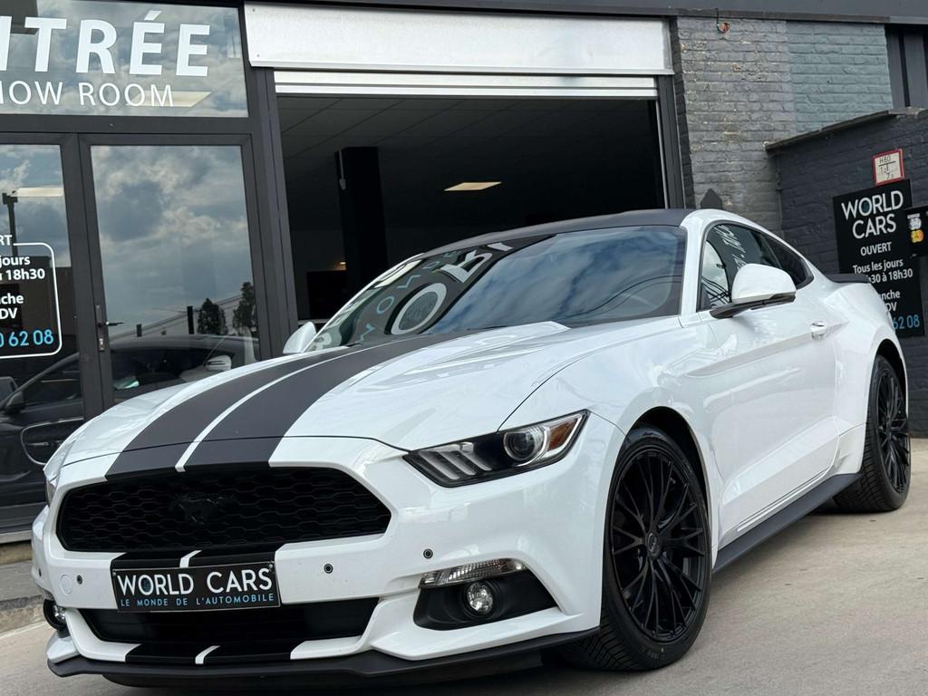 Ford Mustang 2.3 EcoBoost DRIVE SELECT - NAVIGATION - CAMERA, Cuir, Achat, Euro 6, Entreprise